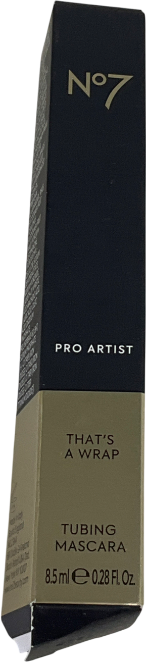 No7 Pro Artist That's A Wrap Tubing Mascara Black 8.5ml