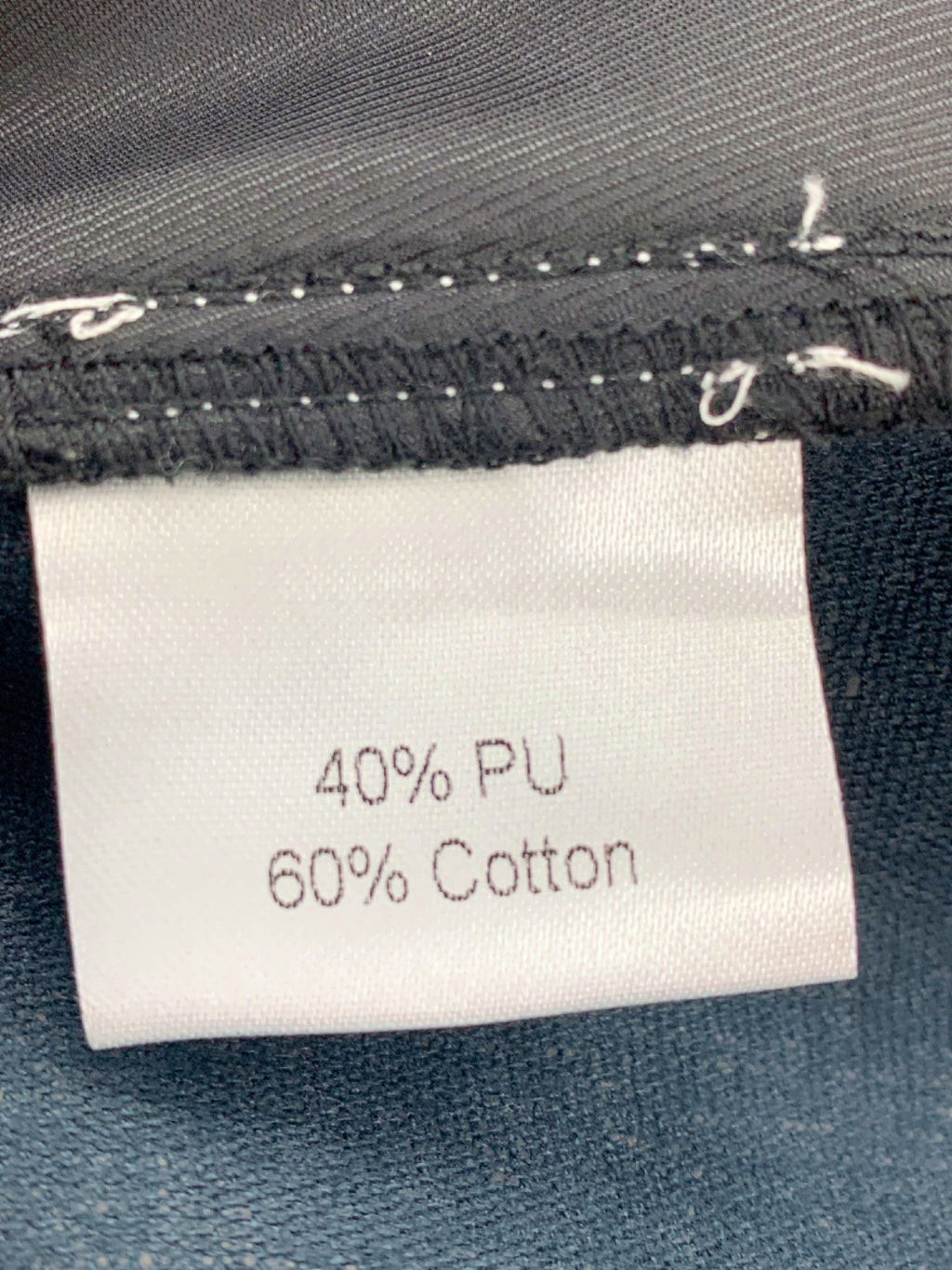 Noughts & Kisses Black Rhinestone-Trim Faux Leather Shorts XS