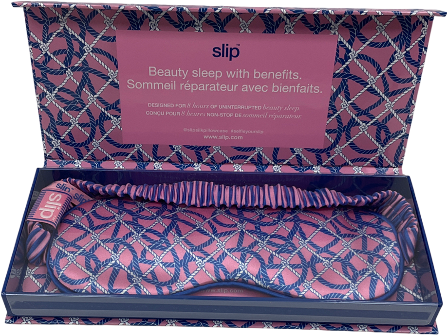 Slip Yacht Club Sleep Mask Purple One size