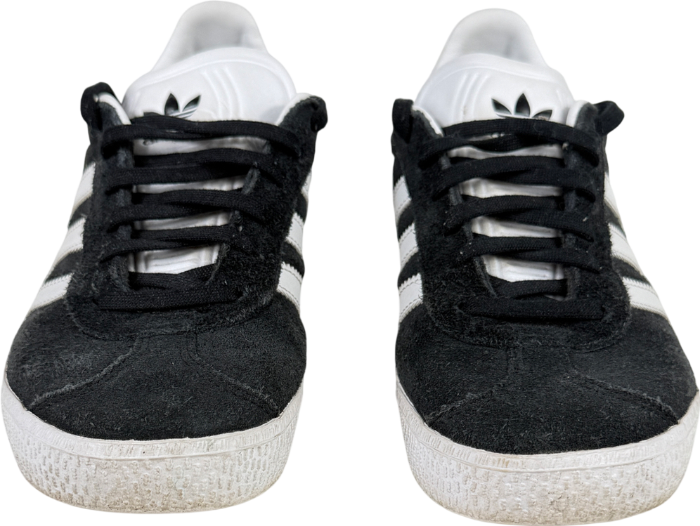 Adidas Originals Black & White Gazelle Trainers UK 5 EU 38