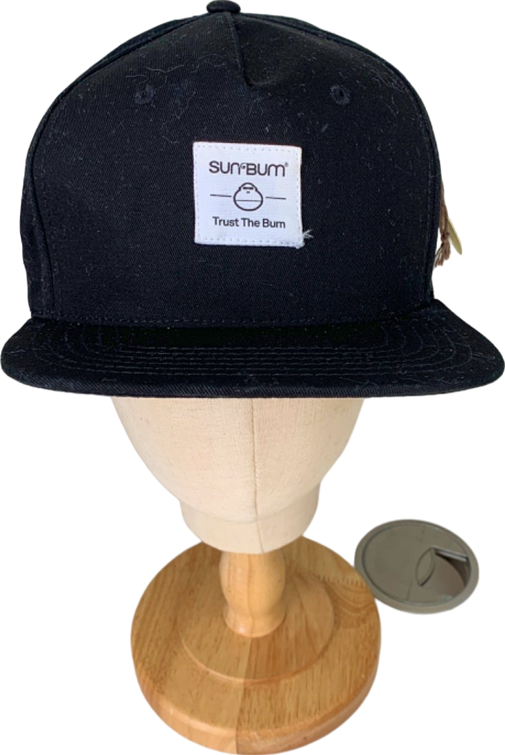 Sun Bum Black Baseball Cap One Size