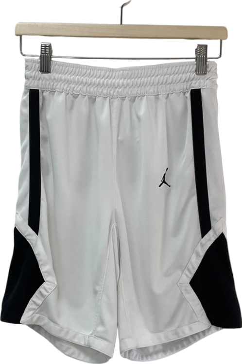 Jordan White Sport Shorts UK S