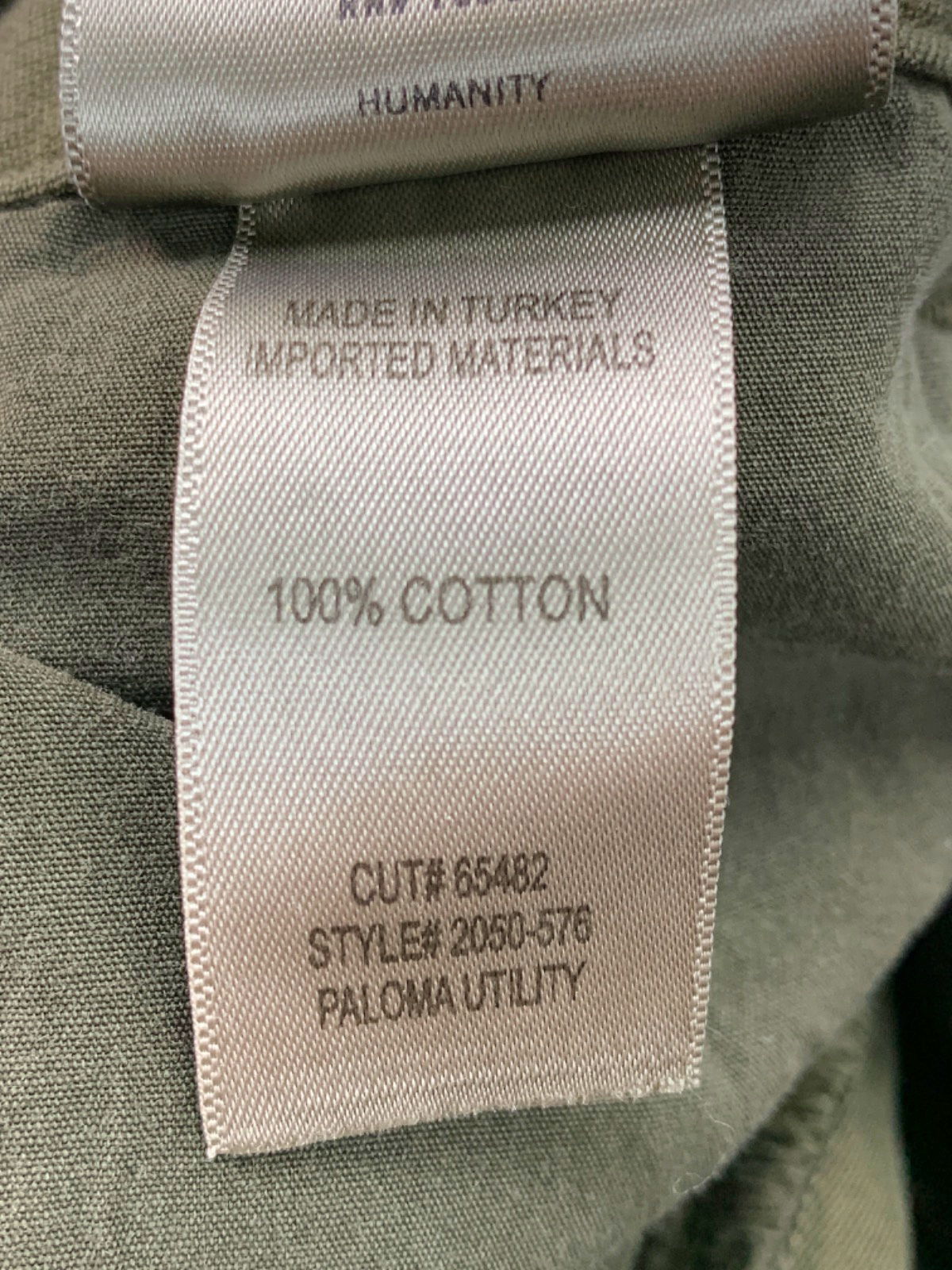 Citizens of Humanity Tea Leaf Paloma Utility Pant W24