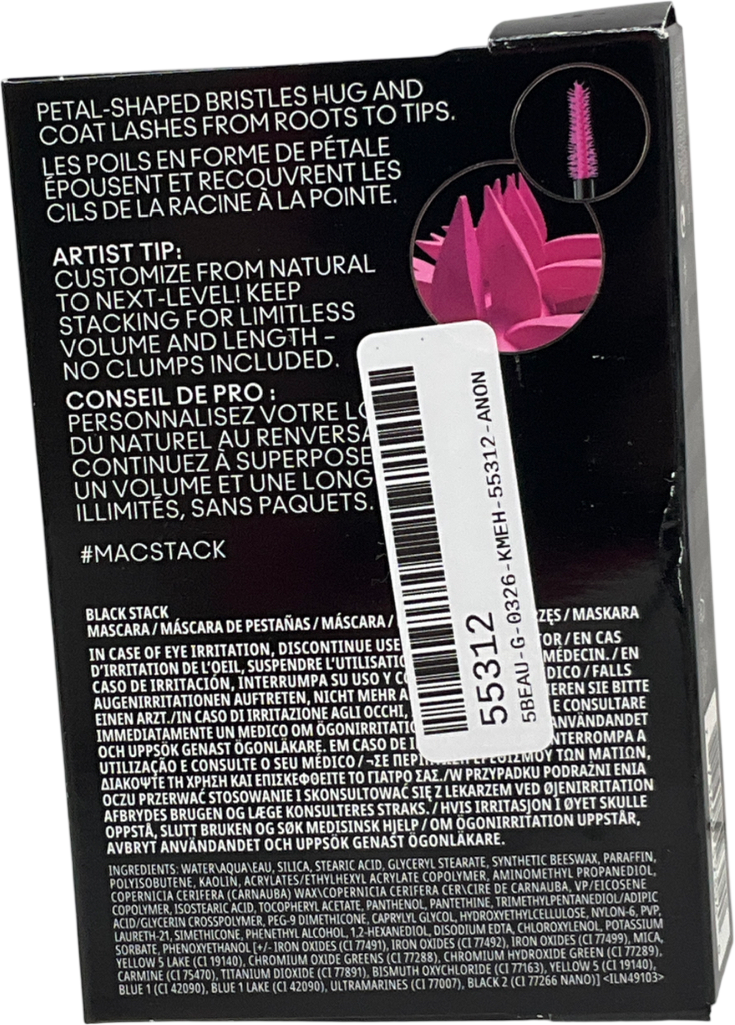 MAC Macstack Waterproof Mascara 12 ml