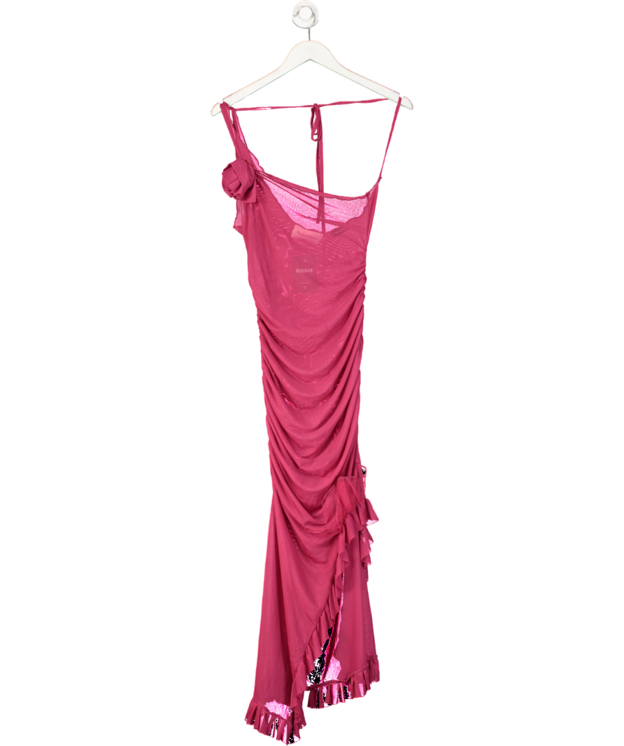 HOUSE OF SUNNY Pink Dolce Vita Dress Magenta UK 8