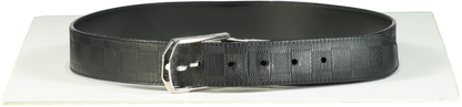 Louis Vuitton Black Damier Leather Belt Size 85/34