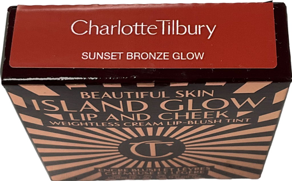Charlotte Tilbury Beautiful Skin Island Glow Lip And Cheek Sunsetbronze  Blow 2.5