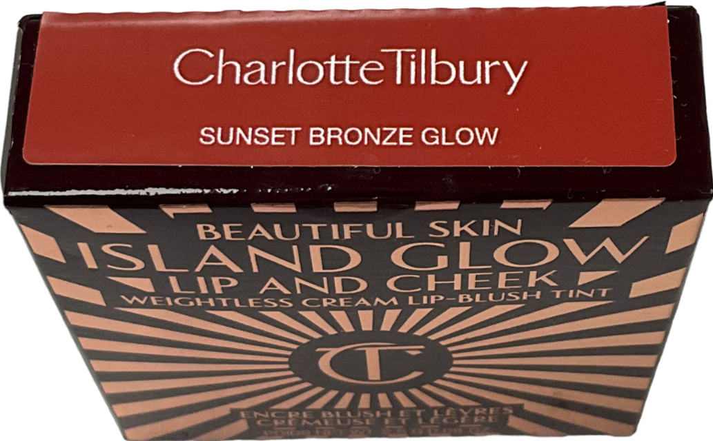 Charlotte Tilbury Beautiful Skin Island Glow Lip And Cheek Sunsetbronze  Blow 2.5