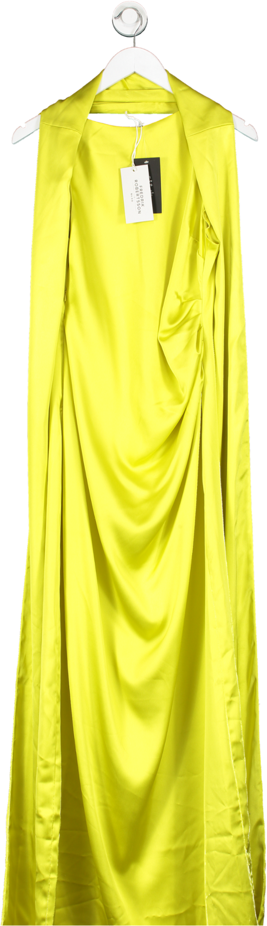 NA-KD x FREDRIK ROBERTSSON Yellow The Maxi Dress UK M