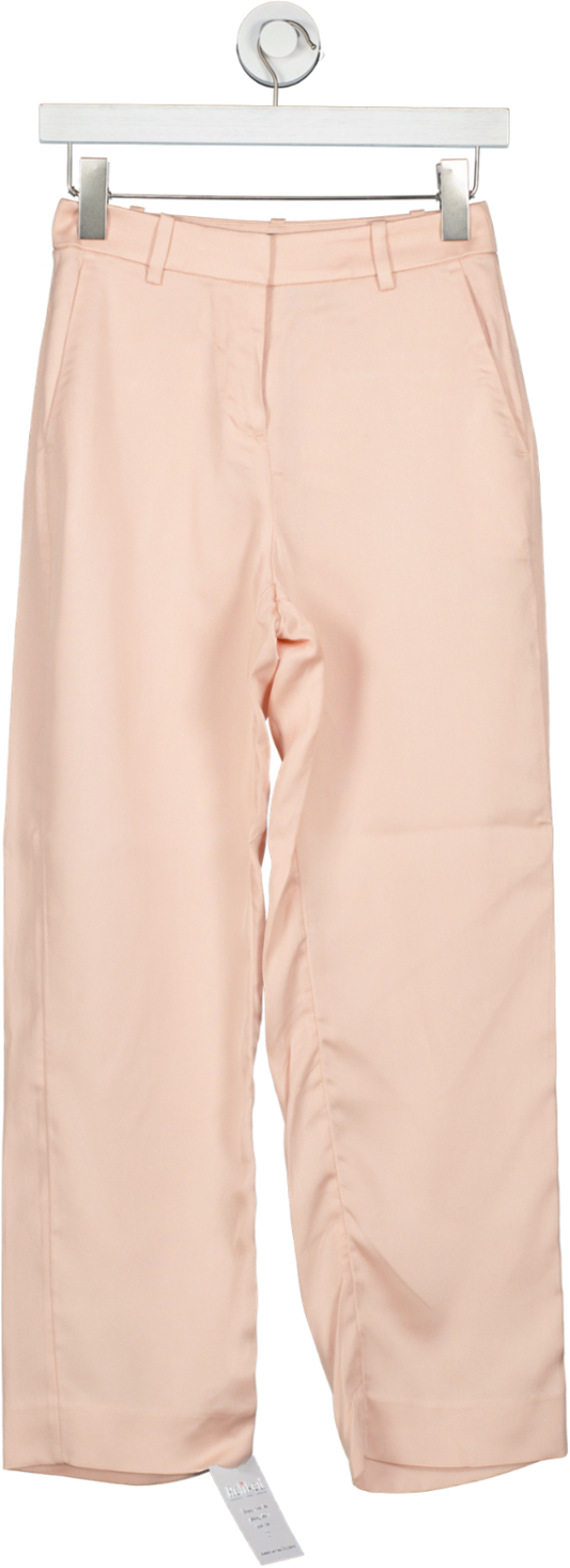 j.crew Pink Lyocell Suit Trousers UK S