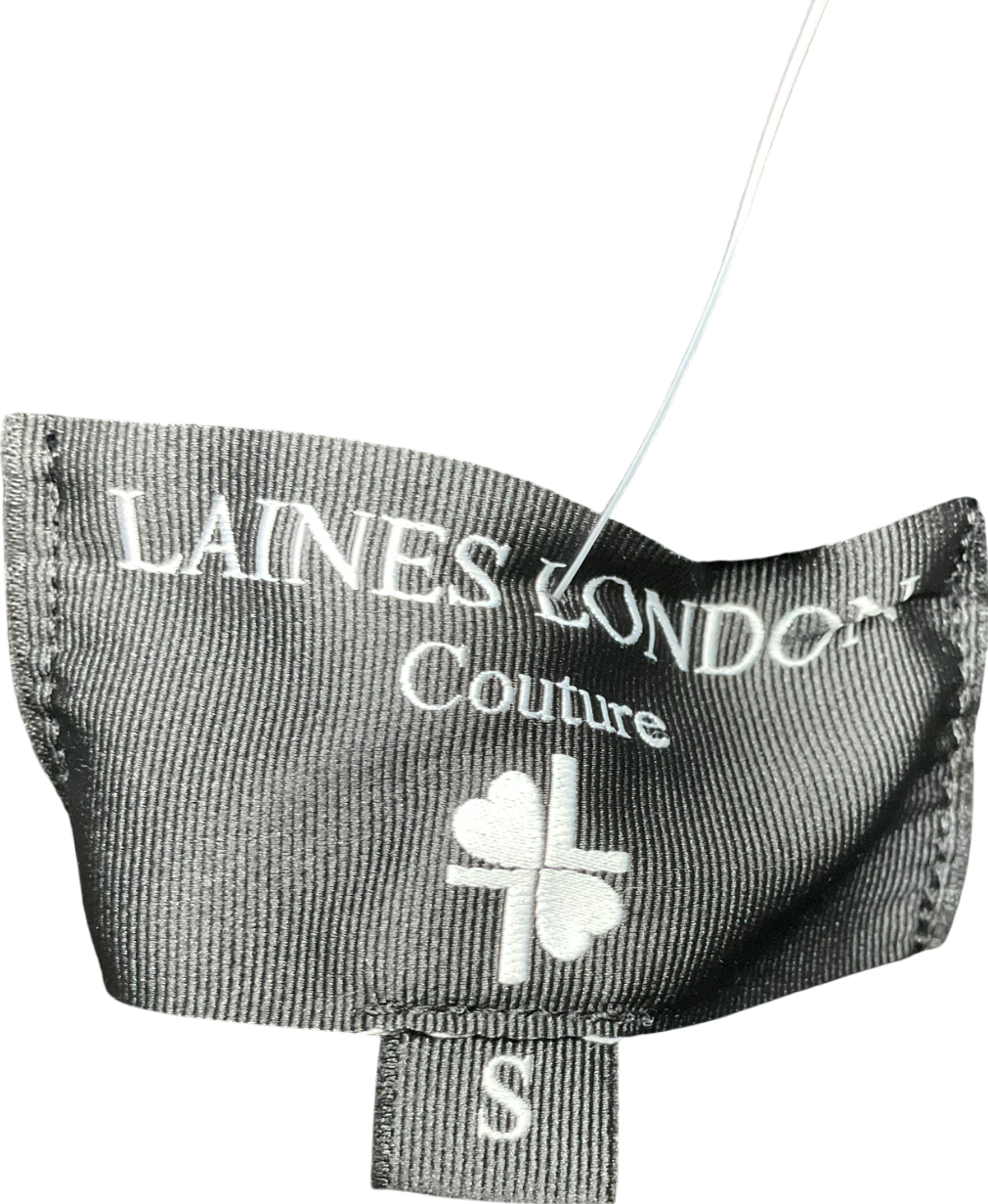 Laines London Black Teddy Bear Joggers UK S