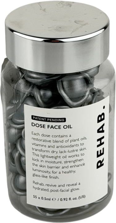 Rehab Patent Pending Dose Face Oil 5 55x0.5ml
