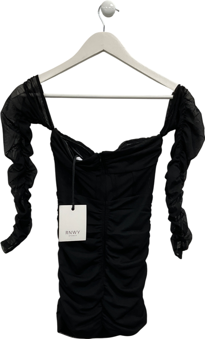 Run away the label Black Trista Mini Dress UK XS