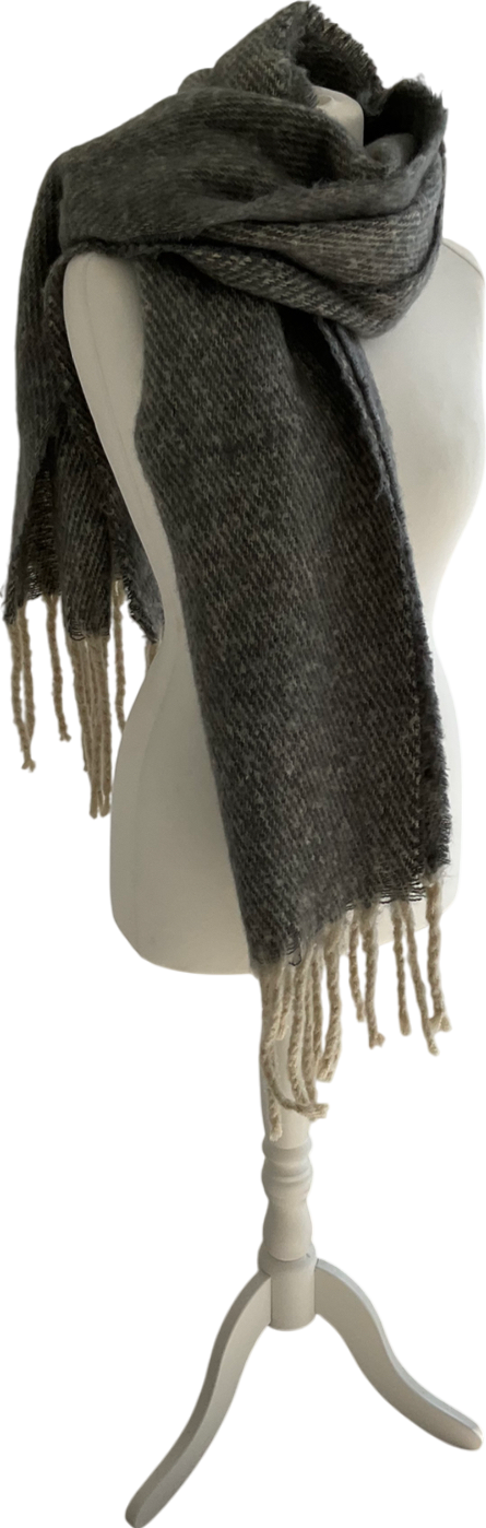 Primark Grey Chunky Scarf One Size