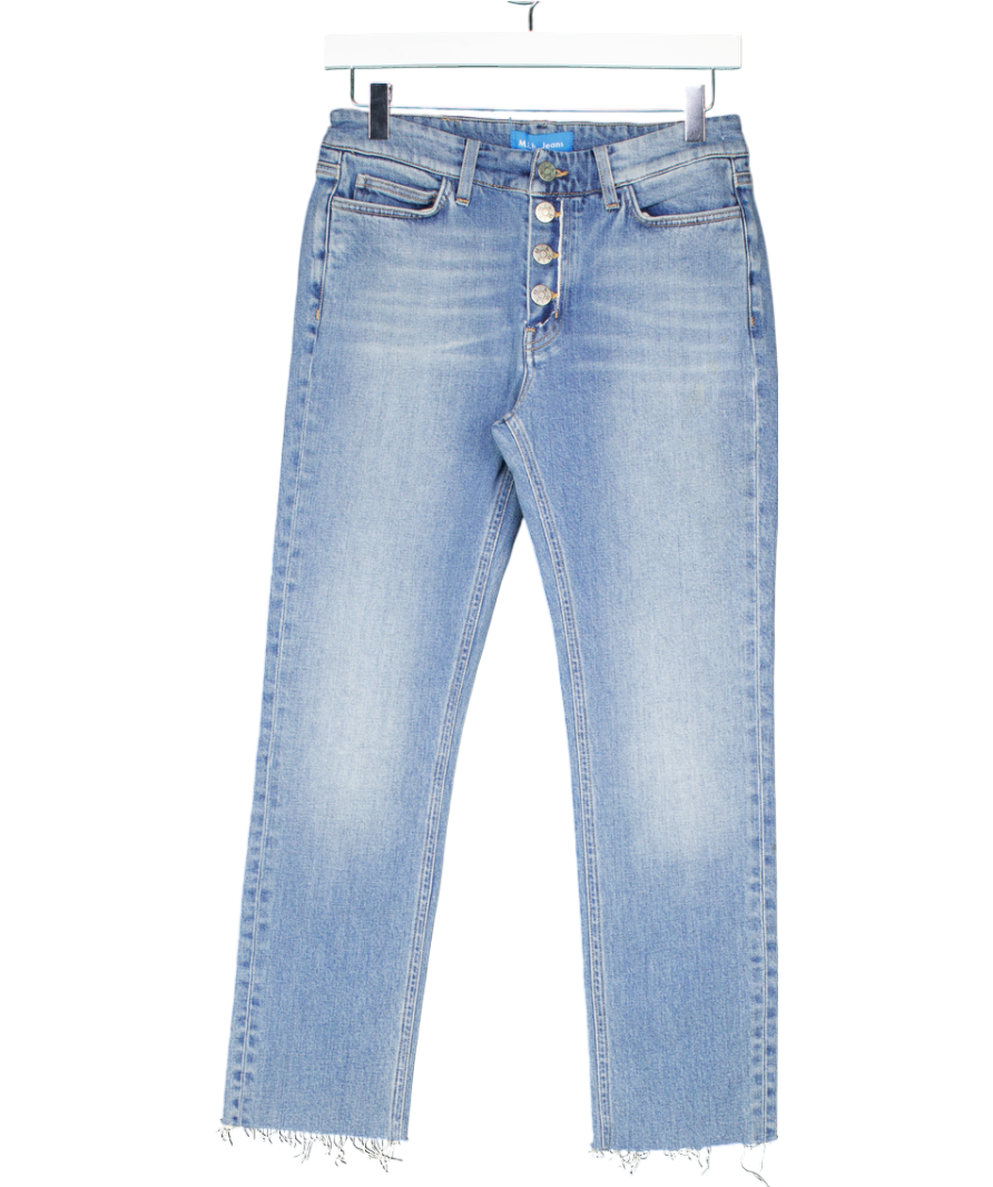 MIH Jeans Blue Niki High Rise Cropped Jeans W25