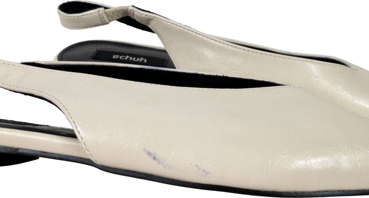 Schuh Cream Slingback Sandal UK 7 EU 40
