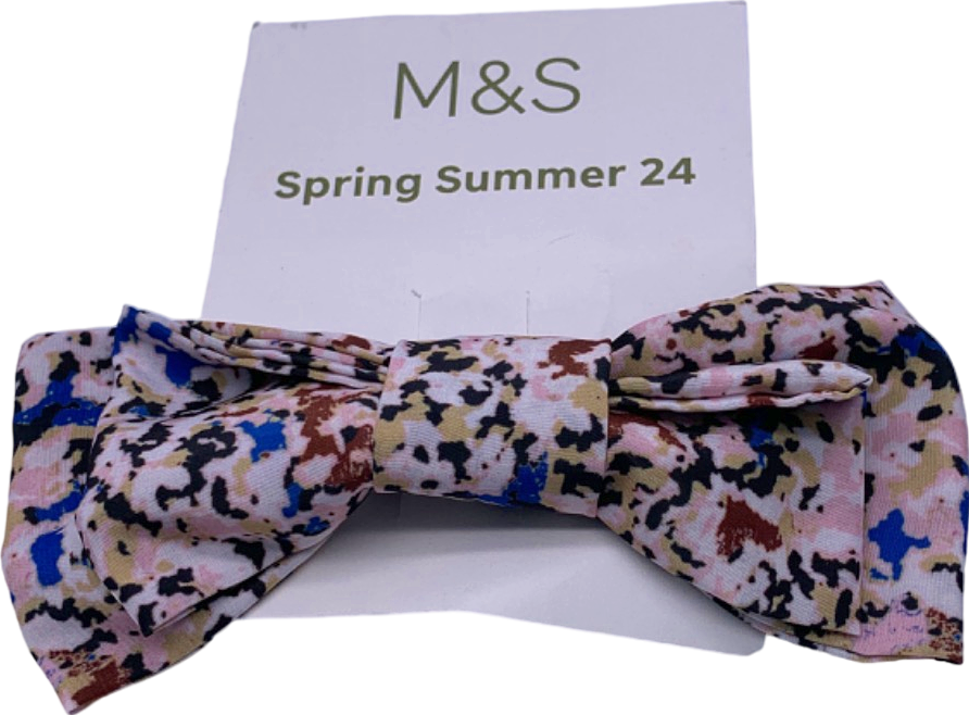 M&S Multi-coloured Bow Tie