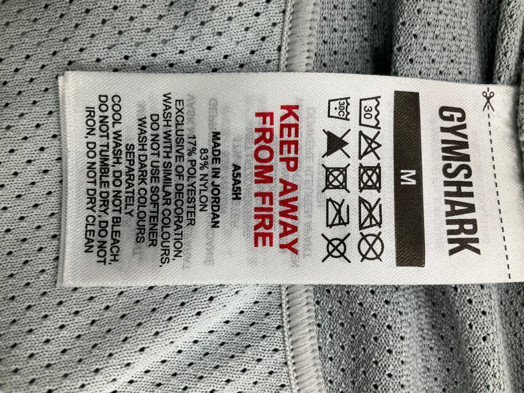 gymshark Grey Apex Seamless T-shirt UK M