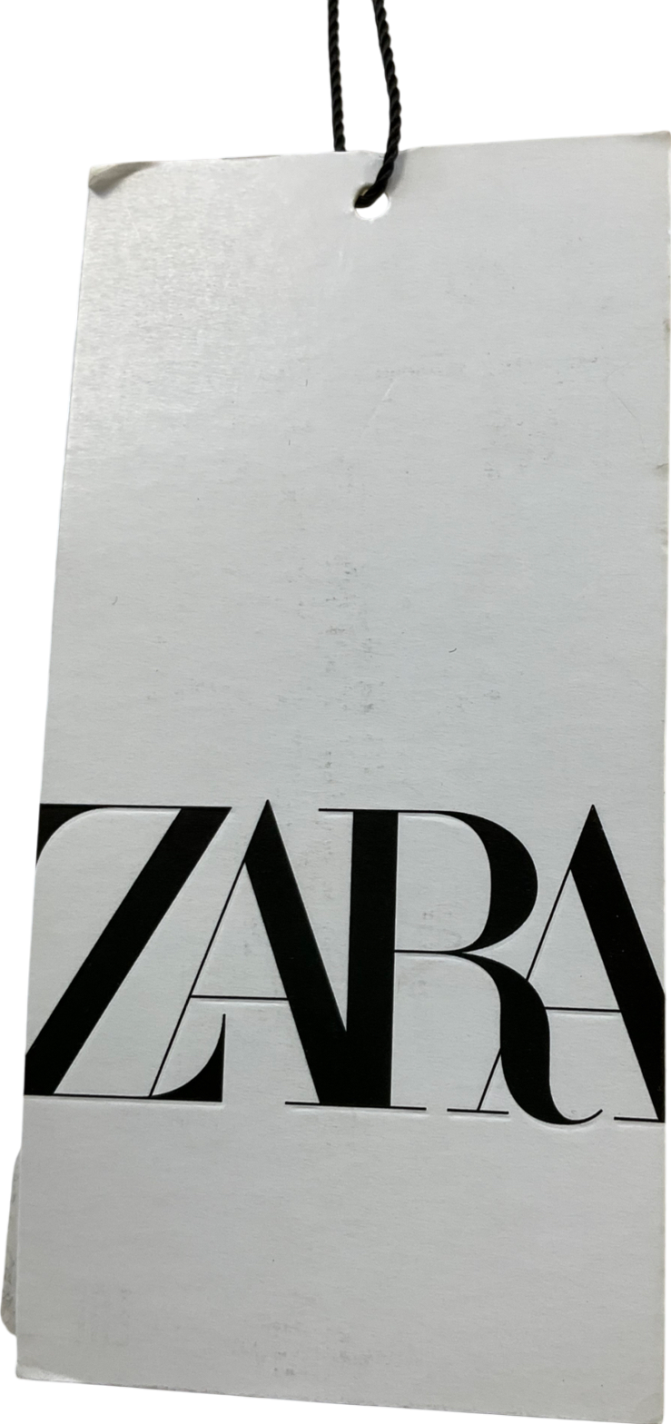 ZARA Cream Chunky Wrap Cardigan UK M