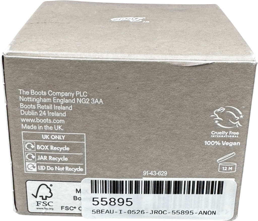 BOOTS Modern Chemistry Restore Cleansing Balm 100ML