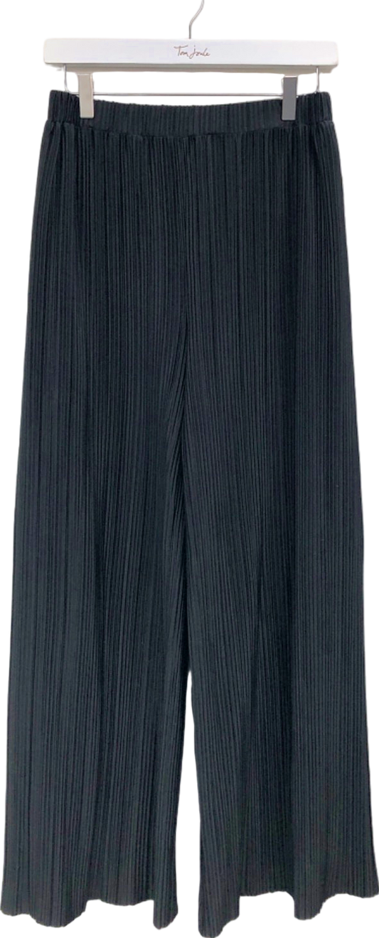 MNG Black Pleated Trousers UK 8