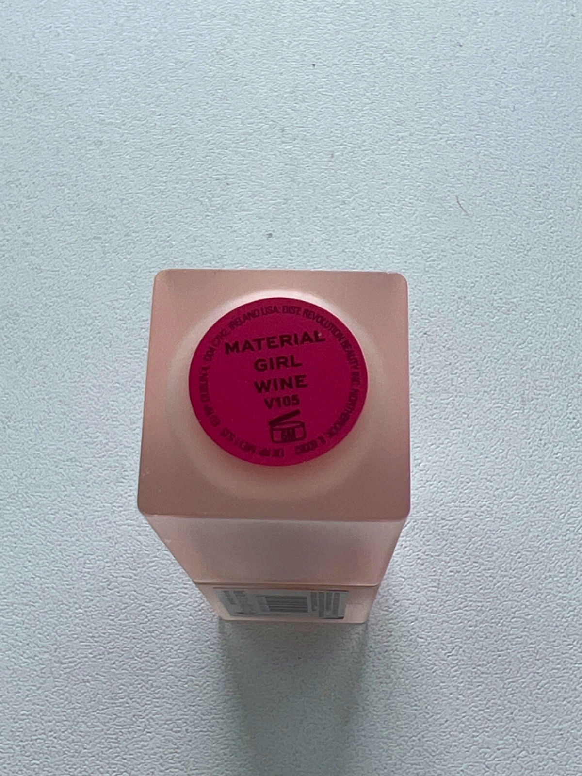 Revolution London Cream Lipstick Material Girl Wine 3.5g