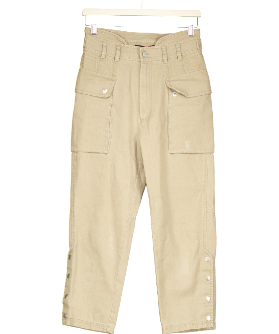 Marissa Webb Green Belle Herringbone Pant UK XS/S