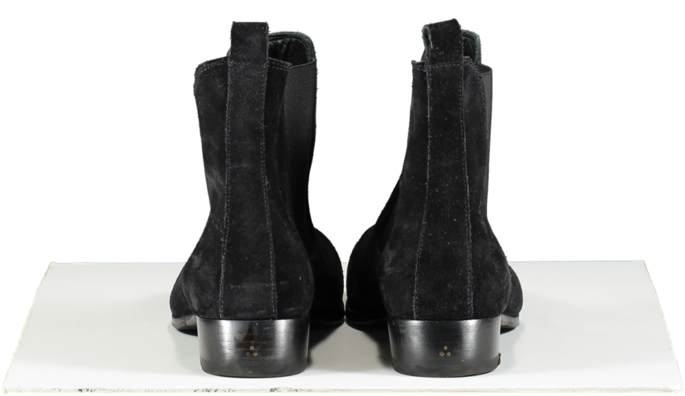 Baudoin & Lange Joan Boot In Black Glove Suede UK 6 EU 39 👠