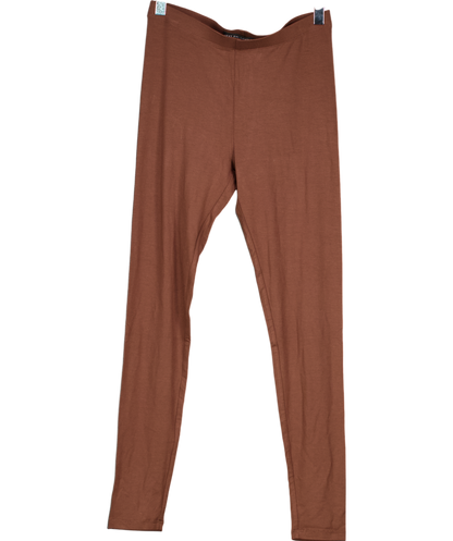 Next Brown Full Length Leggings UK 8