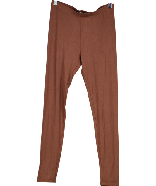 Next Brown Full Length Leggings UK 8