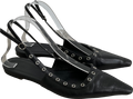 AEYDE Black Slingback Pump UK 6 EU 39 👠