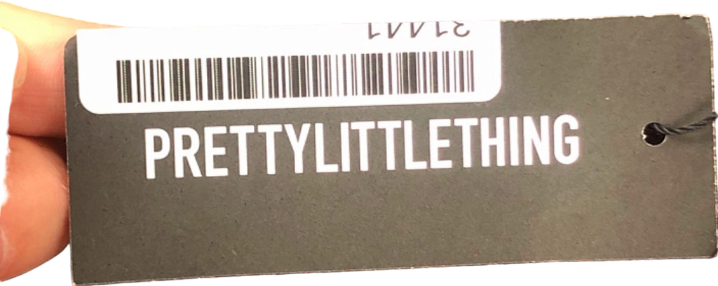 PRETTYLITTLETHING Brown Shimmer Sarong M