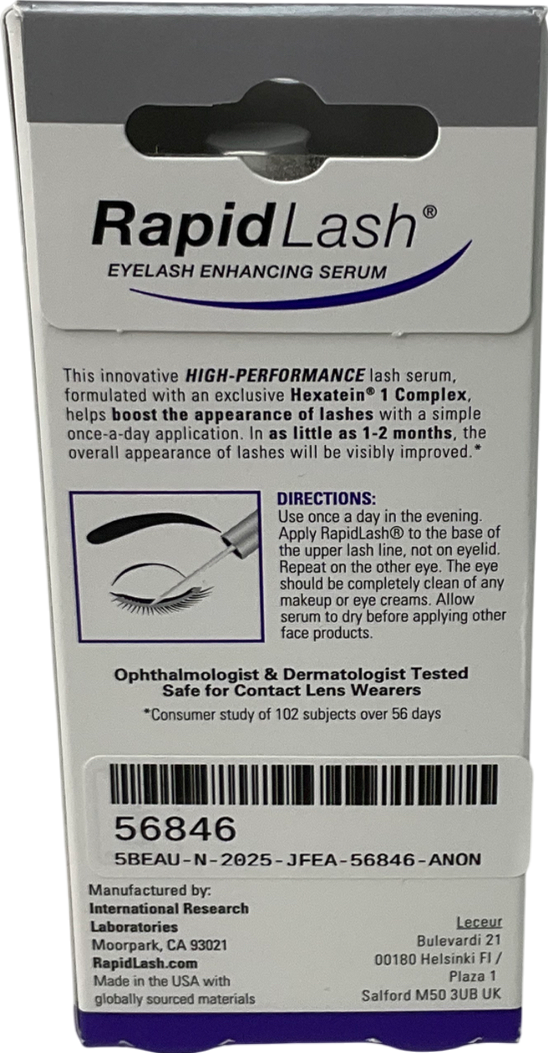 rapidlash Eyelash Enhancing Serum 3ml
