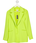 Warehouse Green Fluid Single Breasted Blazer UK 10