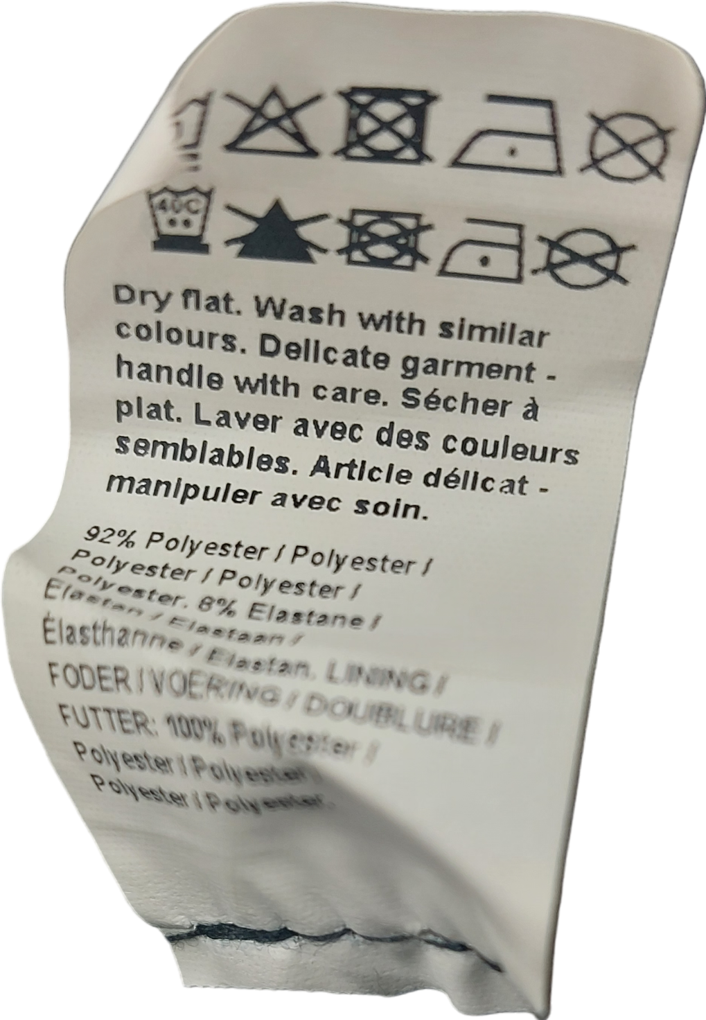 River Island Tailored Black Shorts UK 6