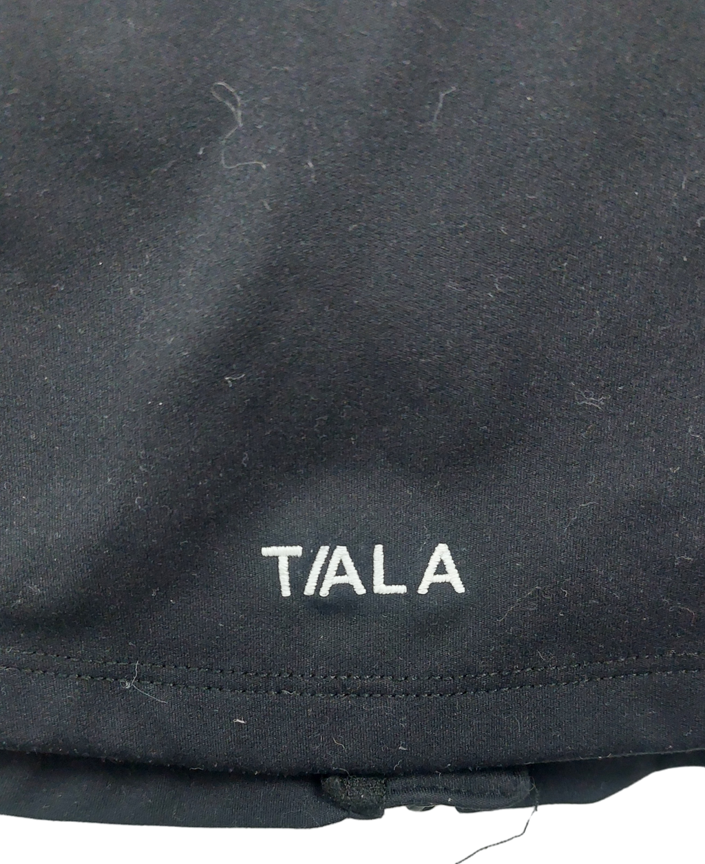 T/ALA Black Zip Through Full Length Running Top UK S