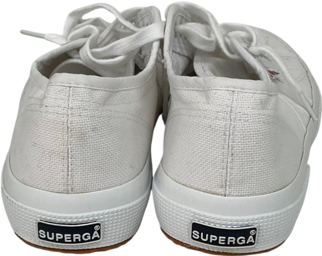 Superga White 2750 Cotu Classic Trainers UK 7 👠