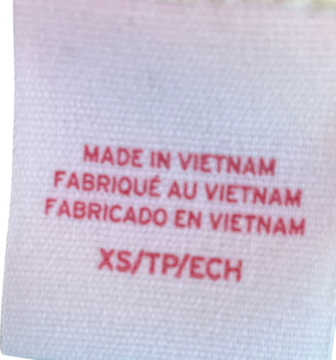 levis Yellow Dreamy Tank Top UK XS