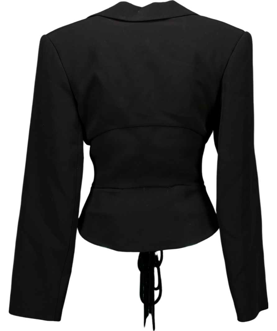 Lado Bokuchava Black Shibari Blazer UK S