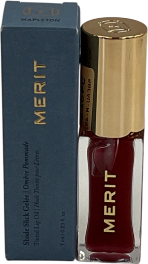 merit Shade Slick Tinted Lip Oil Mapleton 7ml