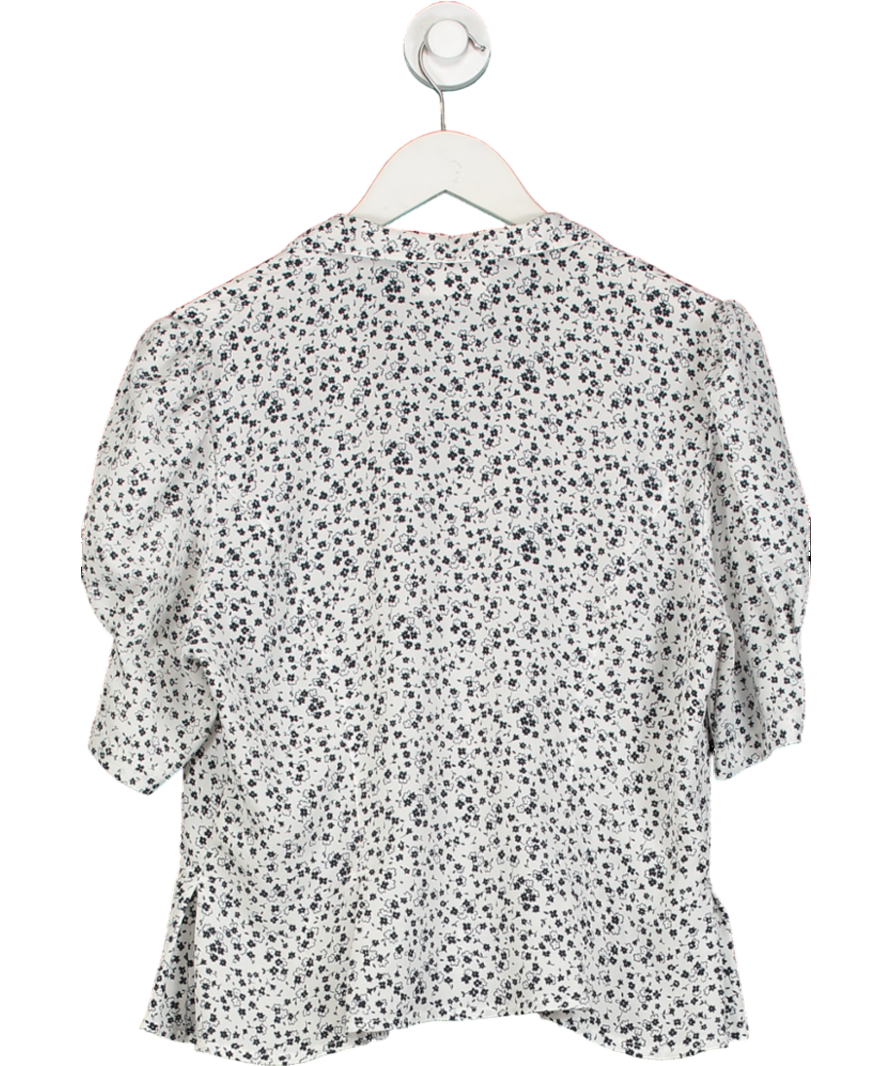 Gèrand Pasques White  Floral Print Blouse UK 14