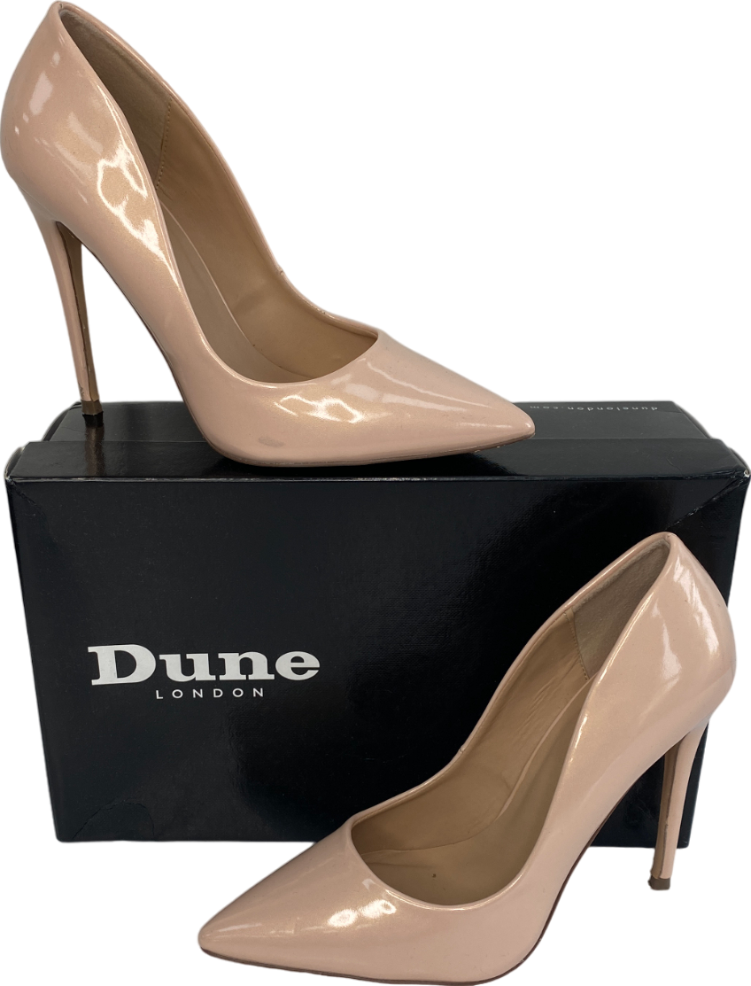 Dune Pink Astrid Pointed Toe Court Shoes UK 4 EU 37 👠