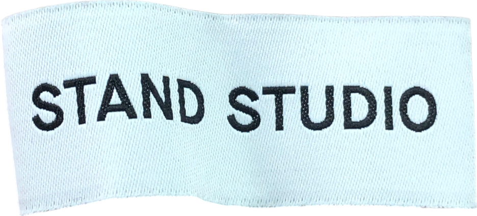 Stand Studio Pink Norea Faux-leather Shirt In Nude Blush UK 8