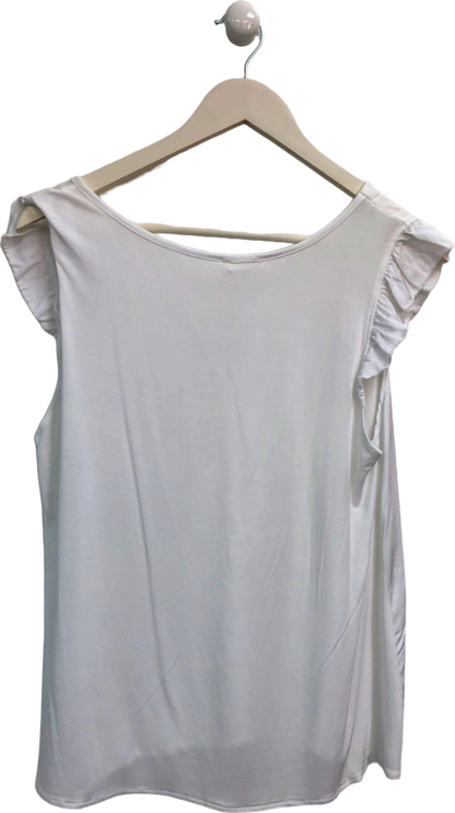 N°1 George Street White Sleeveless Top