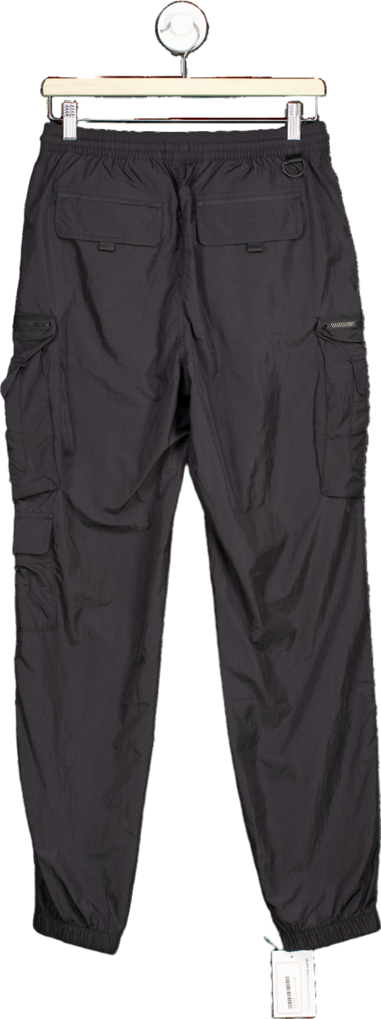 Standard Cloth Black Utility Cargo Trousers M