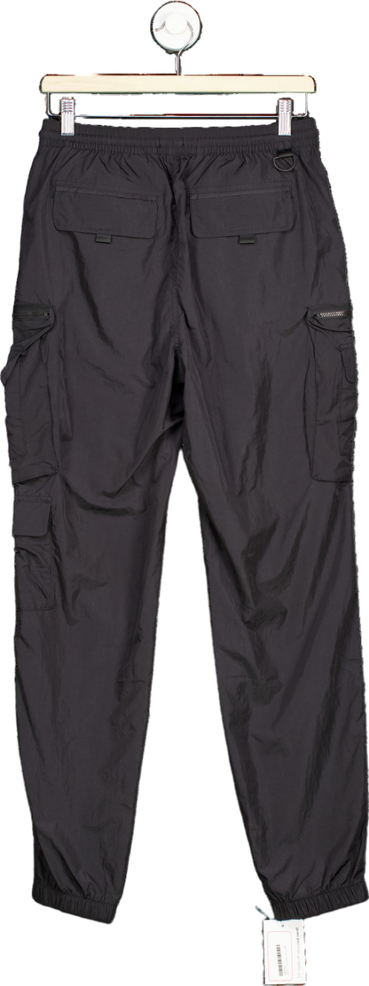 Standard Cloth Black Utility Cargo Trousers M