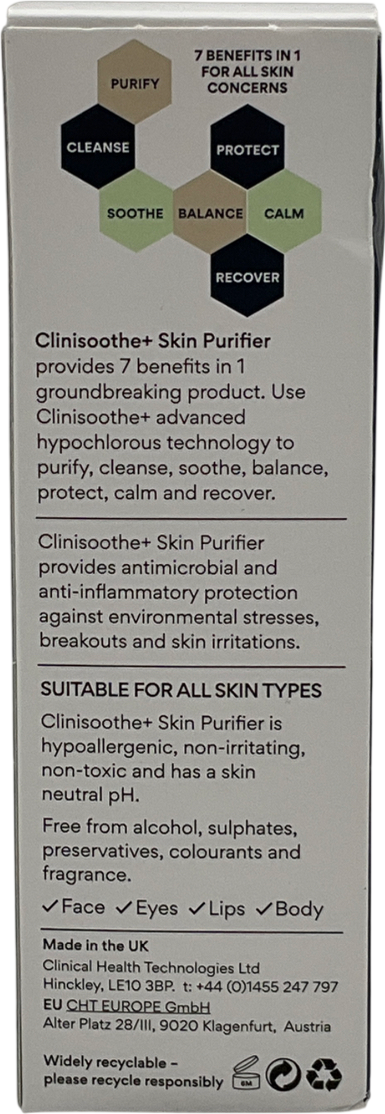 Clinisoothe Skin Purifier 100ml