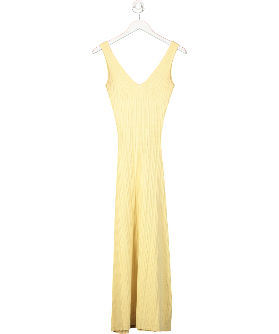 PRETTY LAVISH Yellow Eliza A-line Dress UK XS