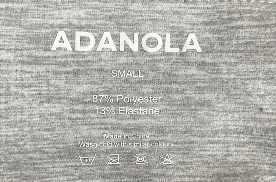 Adanola Grey Ultimate Tank Bra UK S