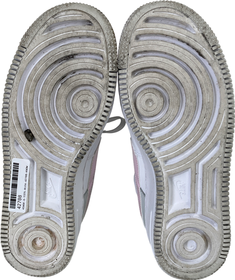 Nike White Air Force 1 Shadow Photon Dust Pink Foam Trainer UK 6 EU 39 👠